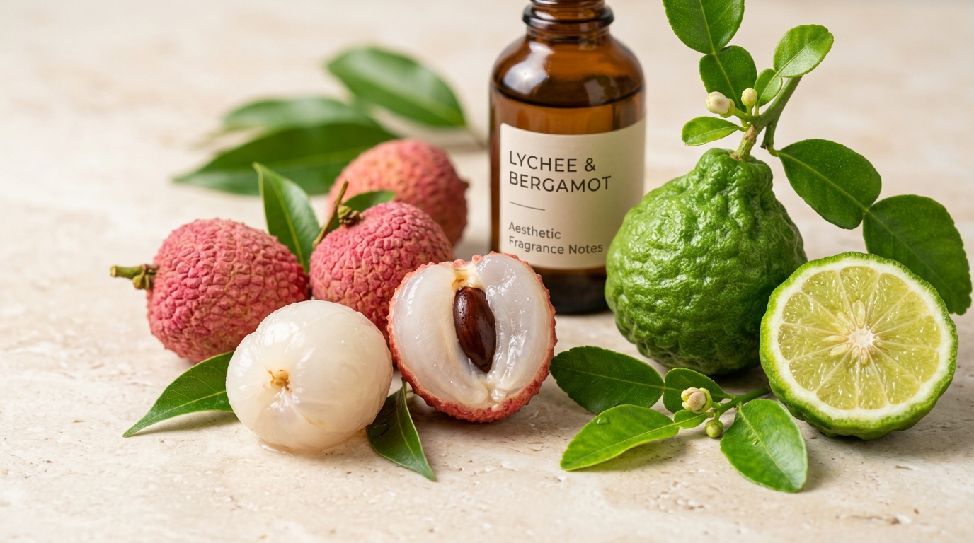 Top Notes: Lychee, Rhubarb, Bergamot